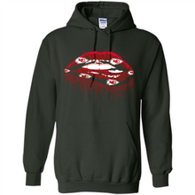 Load image into Gallery viewer, Glitter Lips Shirt For Kansas City Chiefs Fans
