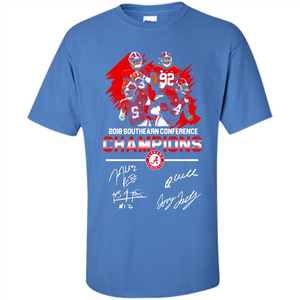 Alabama Crimson Tide 2018 Southeastern Conference Champions 4 Signature