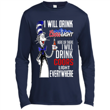 Load image into Gallery viewer, The Cat In The Hat I Will Drink Coors Light Here Or There I Will Drink Coors Light Everywhere