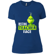 Load image into Gallery viewer, Grinch Resting Teacher Face