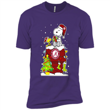 Load image into Gallery viewer, Alabama Crimson Tide Ugly Christmas Sweaters Snoopy Woodstock sweater