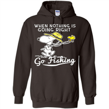 Load image into Gallery viewer, Snoopy When Nothing Is Going Right Go Fishing