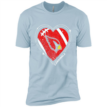 Load image into Gallery viewer, Arizona Cardinals Football Diamond Heart# pukas-store