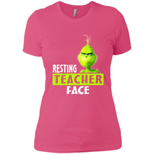 Load image into Gallery viewer, Grinch Resting Teacher Face