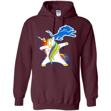 Load image into Gallery viewer, Detroit Lions Footballl Dabbing Unicorn# Zawin