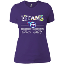Load image into Gallery viewer, Tennessee Titans Derrick Henry Marcus Mariota Signatures Football
