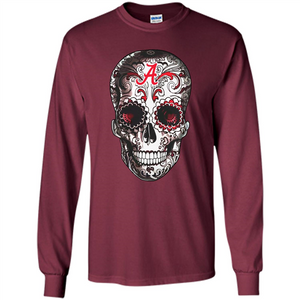Alabama crimson tide sugar skull