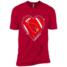 Load image into Gallery viewer, Arizona Cardinals Football Diamond Heart# pukas-store
