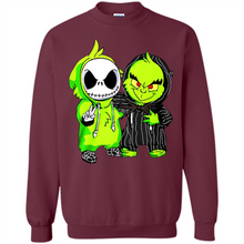 Load image into Gallery viewer, The Grinch and Jack Skellington baby