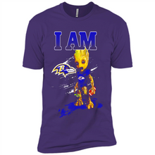 Load image into Gallery viewer, I Am Baltimore Ravens Groot Football Lovers Nfl# Zawin