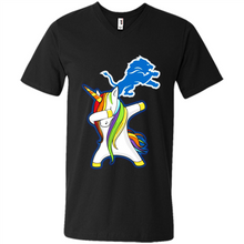 Load image into Gallery viewer, Detroit Lions Footballl Dabbing Unicorn# Zawin