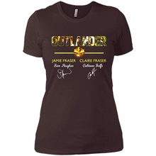 Load image into Gallery viewer, Outlander Sam Heughan And Caitriona Balfe Signatures