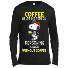Load image into Gallery viewer, Snoopy Coffee Helps Me Person Personing Is Hard Without Coffee