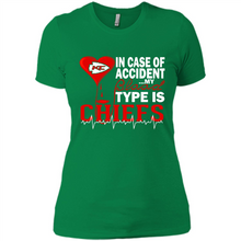 Load image into Gallery viewer, Nfl My Blood Type Is Kansas City Chiefs Gift For Fans # Zawin