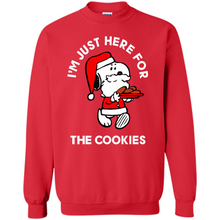 Load image into Gallery viewer, Peanuts Santa Claus Snoopy I’m Just Here For The Cookies