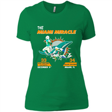 Load image into Gallery viewer, The Miami Miracle 33 New England Patriots 34 Miami Dolphins # Zawin