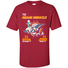 Load image into Gallery viewer, The Miami Miracle 33 New England Patriots 34 Miami Dolphins # Zawin