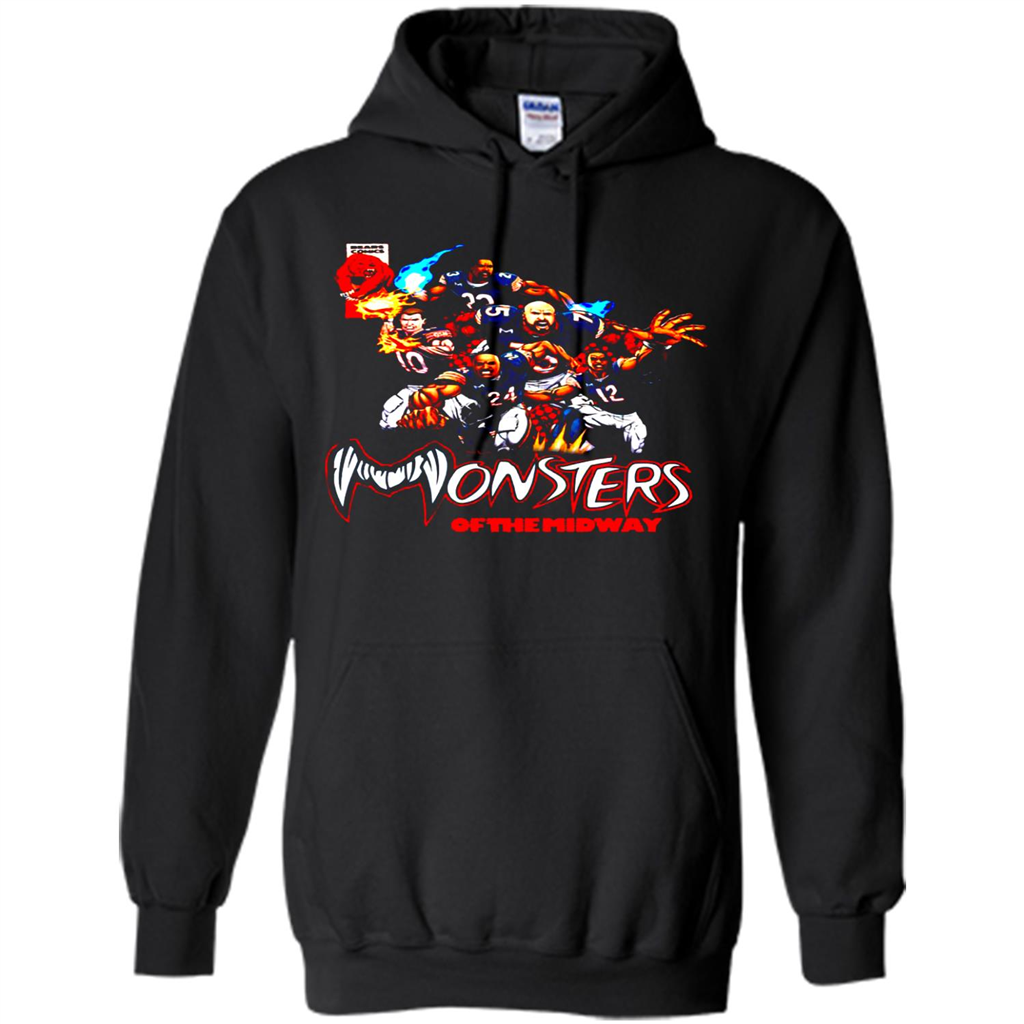 Monsters of the midway top hoodie