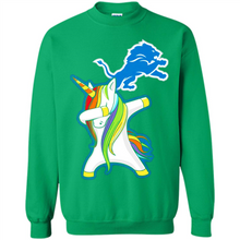 Load image into Gallery viewer, Detroit Lions Footballl Dabbing Unicorn# Zawin