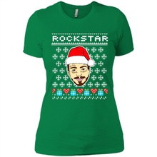 Load image into Gallery viewer, Post Malone rockstar Christmas sweater