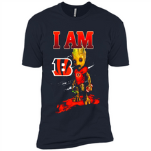Load image into Gallery viewer, I Am Cincinnati Bengals Groot Football Lovers Nfl# Zawin