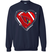Load image into Gallery viewer, Arizona Cardinals Football Diamond Heart# pukas-store