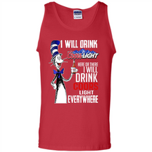 Load image into Gallery viewer, The Cat In The Hat I Will Drink Coors Light Here Or There I Will Drink Coors Light Everywhere
