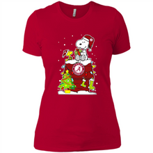 Load image into Gallery viewer, Alabama Crimson Tide Ugly Christmas Sweaters Snoopy Woodstock sweater