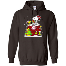 Load image into Gallery viewer, Alabama Crimson Tide Ugly Christmas Sweaters Snoopy Woodstock sweater