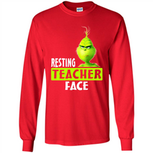 Load image into Gallery viewer, Grinch Resting Teacher Face