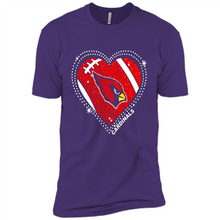 Load image into Gallery viewer, Arizona Cardinals Football Diamond Heart# pukas-store