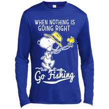 Load image into Gallery viewer, Snoopy When Nothing Is Going Right Go Fishing