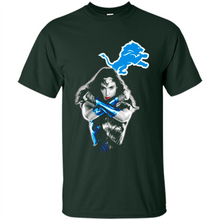 Load image into Gallery viewer, Detroit Lions Footballl Wonder Woman# Zawin