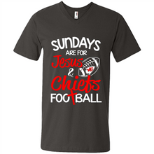 Load image into Gallery viewer, undays Are for Jesus and Kansas City Chiefs Football # Zawin