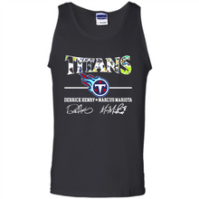 Load image into Gallery viewer, Tennessee Titans Derrick Henry Marcus Mariota Signatures Football