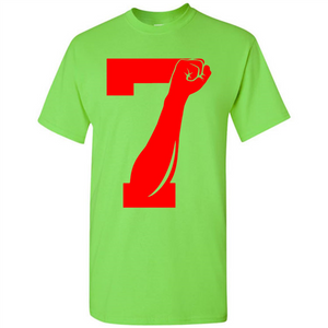 7 Fist Up Colin Kaepernick white