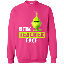 Load image into Gallery viewer, Grinch Resting Teacher Face