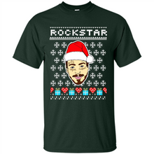 Load image into Gallery viewer, Post Malone rockstar Christmas sweater