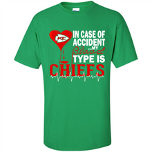 Load image into Gallery viewer, Nfl My Blood Type Is Kansas City Chiefs Gift For Fans # Zawin