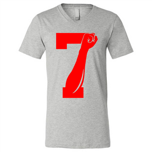 7 Fist Up Colin Kaepernick white