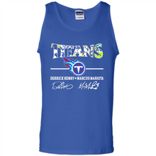 Load image into Gallery viewer, Tennessee Titans Derrick Henry Marcus Mariota Signatures Football