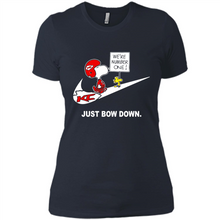 Load image into Gallery viewer, Nike Kansas City Chiefs Are Number One Just Bow Down Snoopy # Zawin