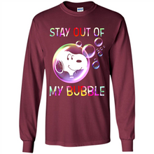 Load image into Gallery viewer, Snoopy Stay Out Of My Bubble