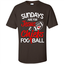 Load image into Gallery viewer, undays Are for Jesus and Kansas City Chiefs Football # Zawin