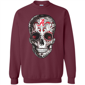 Alabama crimson tide sugar skull