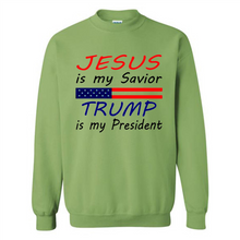 Load image into Gallery viewer, Jesus is my savior trump is my president