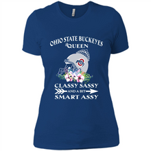 Load image into Gallery viewer, Ohio State Buckeyes Queen Classy Sassy and A Bit Smart Assy