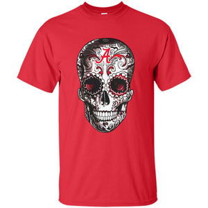 Alabama crimson tide sugar skull