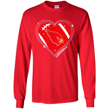 Load image into Gallery viewer, Arizona Cardinals Football Diamond Heart# pukas-store