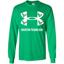 Load image into Gallery viewer, Cool Houston Texans Girl Under Armour Football NFL# Zawin